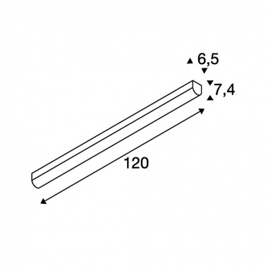 Stropní svítidlo  LED SLV LA 631337-4