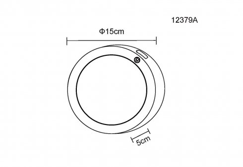 Stropní svítidlo GL 12379A-8