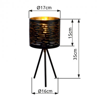 Pokojová stolní lampa GL 15342T-1
