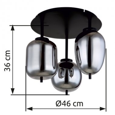 Stropní svítidlo GL 15345-3D-2