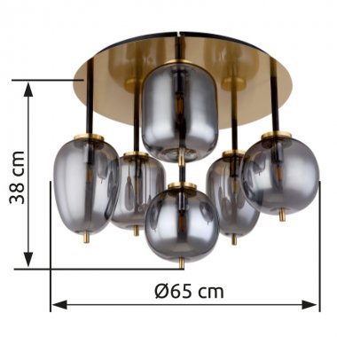Stropní svítidlo GL 15345-6DMM-3