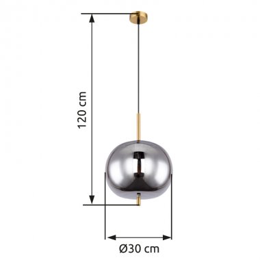 Lustr/závěsné svítidlo GL 15345H1MM-3