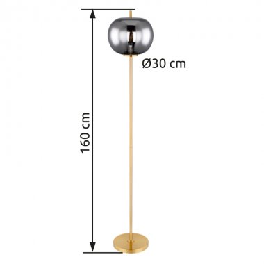 Stojací lampa GL 15345SMM-4