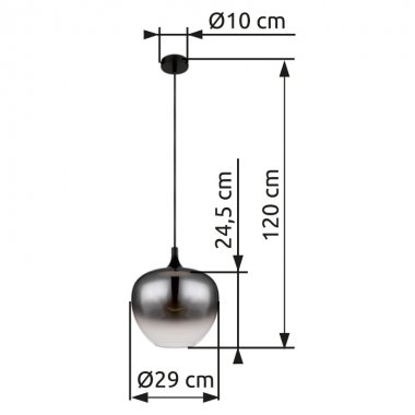 Lustr/závěsné svítidlo GL 15548H1-3