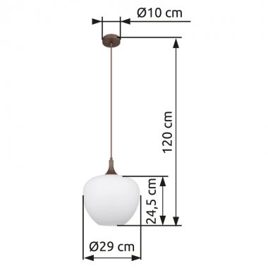 Lustr/závěsné svítidlo GL 15548H1C-3