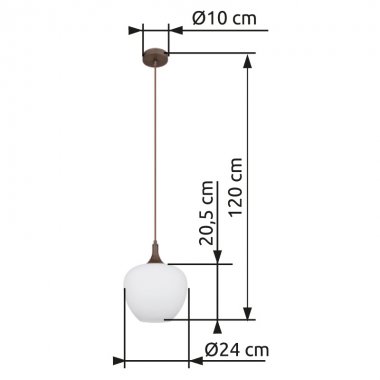 Lustr/závěsné svítidlo GL 15548HC-3