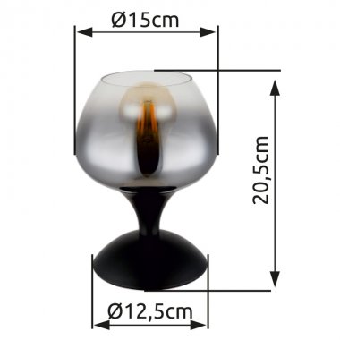 Pokojová stolní lampa GL 15548T2-4