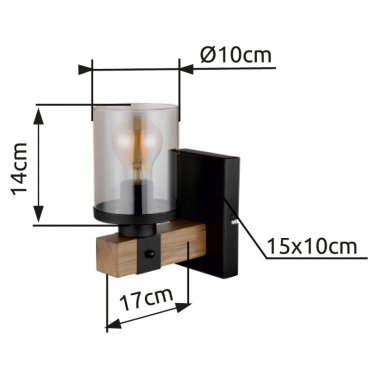 Nástěnné svítidlo GL 15555W-2