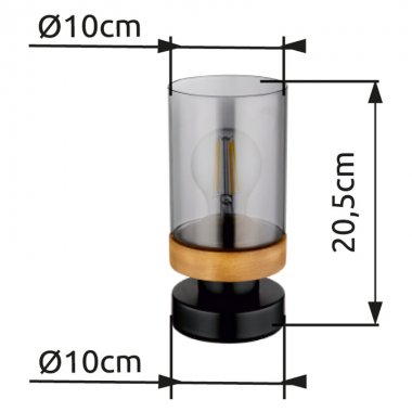 Pokojová stolní lampa GL 15557T-3