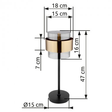 Pokojová stolní lampa GL 15560T-4