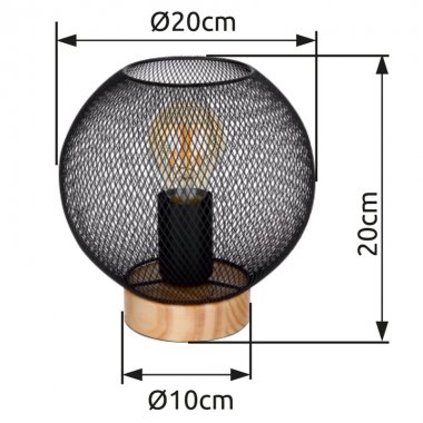 Pokojová stolní lampa GL 15663T-3