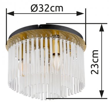 Stropní svítidlo GL 15698DM-2