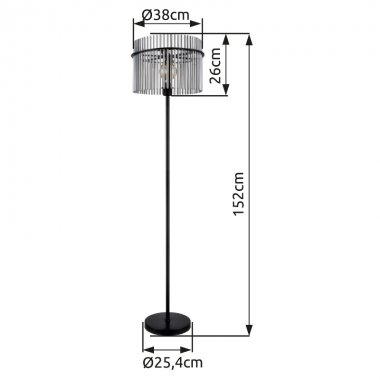 Stojací lampa GL 15698S-5