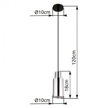 Lustr/závěsné svítidlo GL 15708H-3