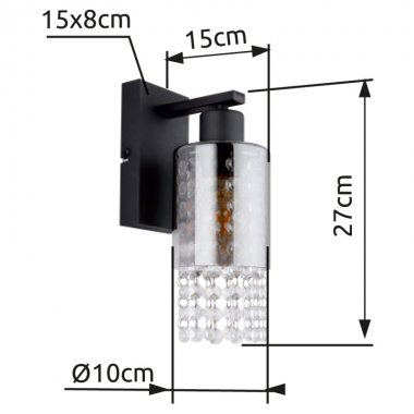 Nástěnné svítidlo GL 15799W-2