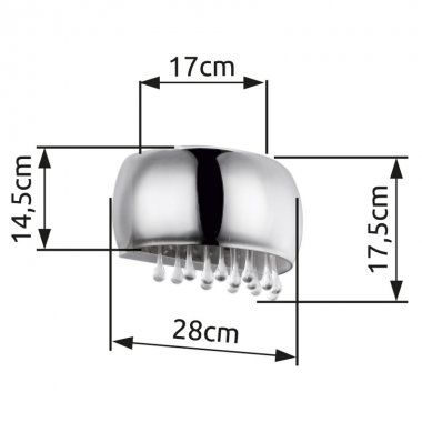Nástěnné svítidlo GL 15809W-5