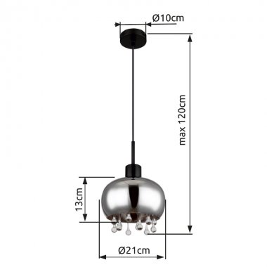 Lustr/závěsné svítidlo GL 15839H-3
