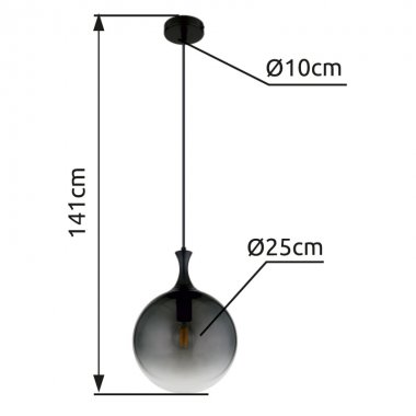 Lustr/závěsné svítidlo GL 15885H-3