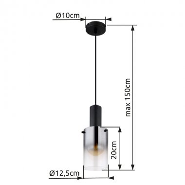Lustr/závěsné svítidlo GL 15907H-3
