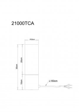 Pokojová stolní lampa GL 21000TCA-3
