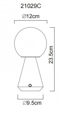 Pokojová stolní lampa GL 21029C-6