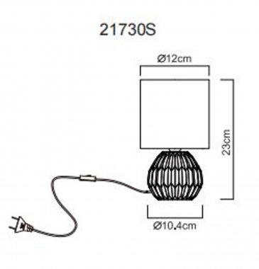 Pokojová stolní lampa GL 21730S-4