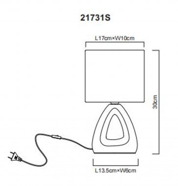 Pokojová stolní lampa GL 21731S-5