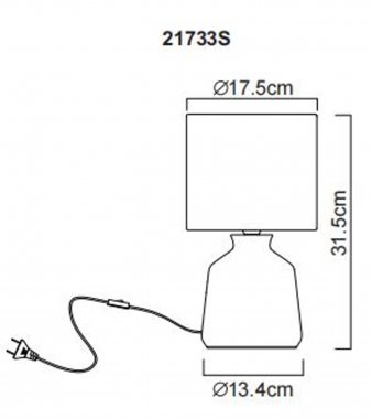 Pokojová stolní lampa GL 21733S-4