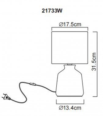 Pokojová stolní lampa GL 21733W-4
