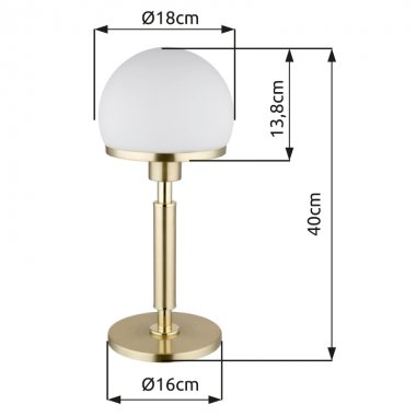 Pokojová stolní lampa GL 21954M-3