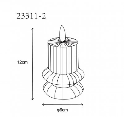 Pokojová stolní lampa GL 23311-2-3