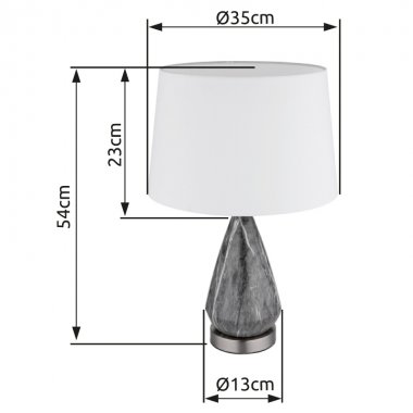 Pokojová stolní lampa GL 24147W-4