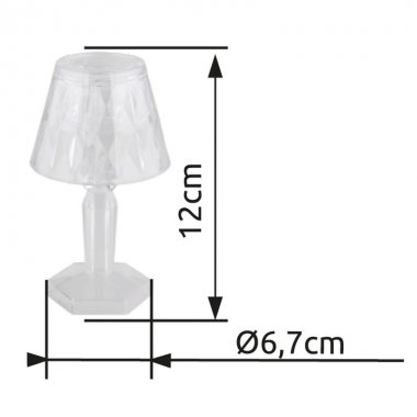 Pokojová stolní lampa GL 28074-2-3