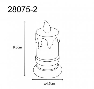 Pokojová stolní lampa GL 28075-2-3