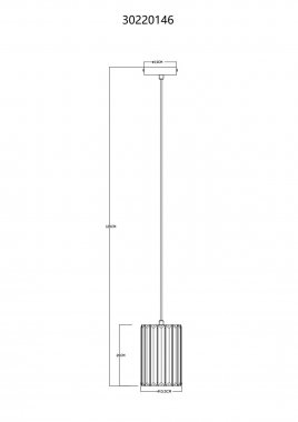 Lustr/závěsné svítidlo GL 30220146-2