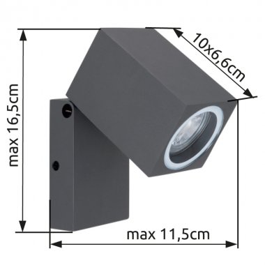 Venkovní svítidlo nástěnné GL 34164W-4