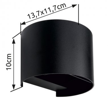 Venkovní svítidlo nástěnné GL 34168RB-4