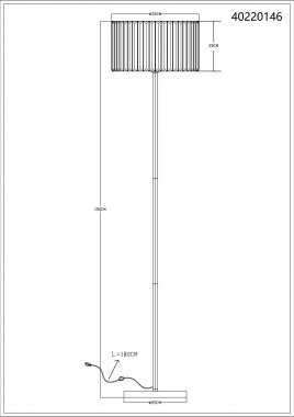Stojací lampa GL 40220146-5