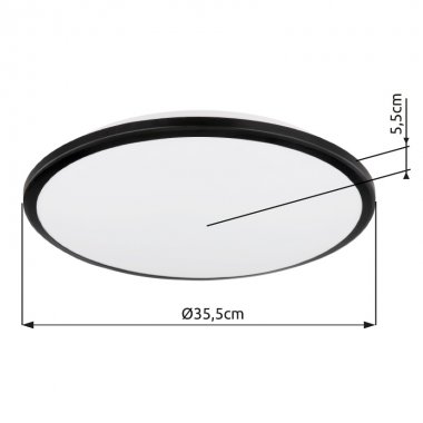 Stropní svítidlo GL 41569-18B-3