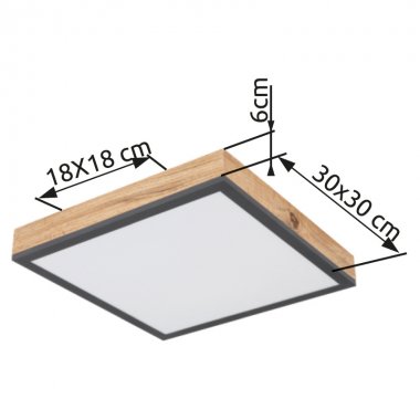 Stropní svítidlo GL 416080WD1-5