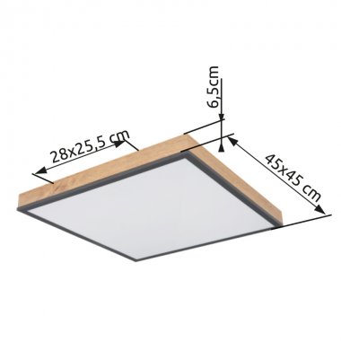 Stropní svítidlo GL 416080WD2-5