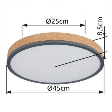 Stropní svítidlo GL 416080WD2R-4