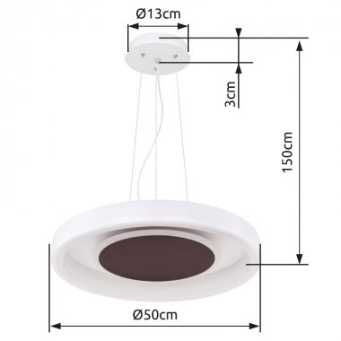 Lustr/závěsné svítidlo GL 48398-40H-6