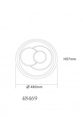 Stropní svítidlo GL 48469-5