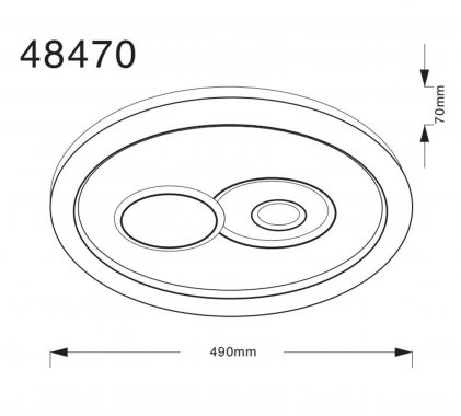 Stropní svítidlo GL 48470-5
