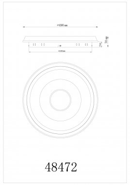 Stropní svítidlo GL 48472-5