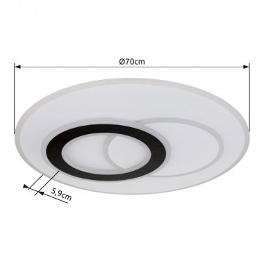 Stropní svítidlo GL 485250-60SH-6