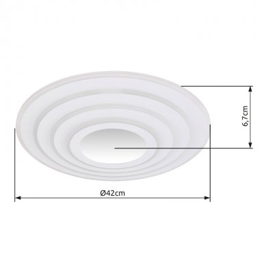 Stropní svítidlo GL 48544-40SH-8