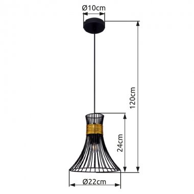 Lustr/závěsné svítidlo GL 54814H-3