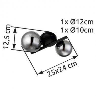 Nástěnné svítidlo GL 56133-2W-3